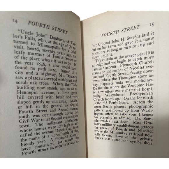 A J Russell Fourth Street 1st Ed. 1917 1st Ed HB Minneapolis MN Signed Inscribed - Picture 12 of 12